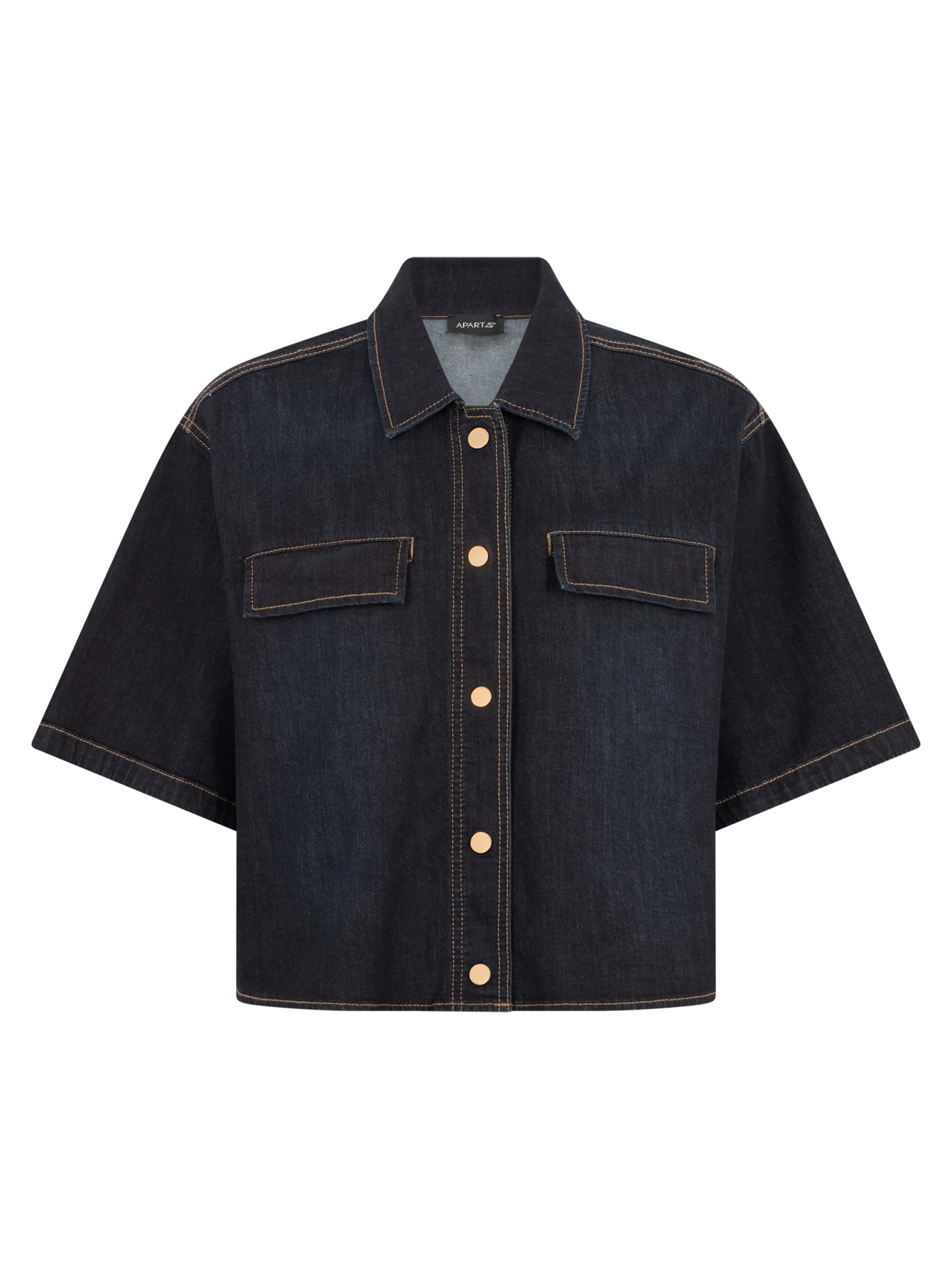 APART Blouse in Blue: front