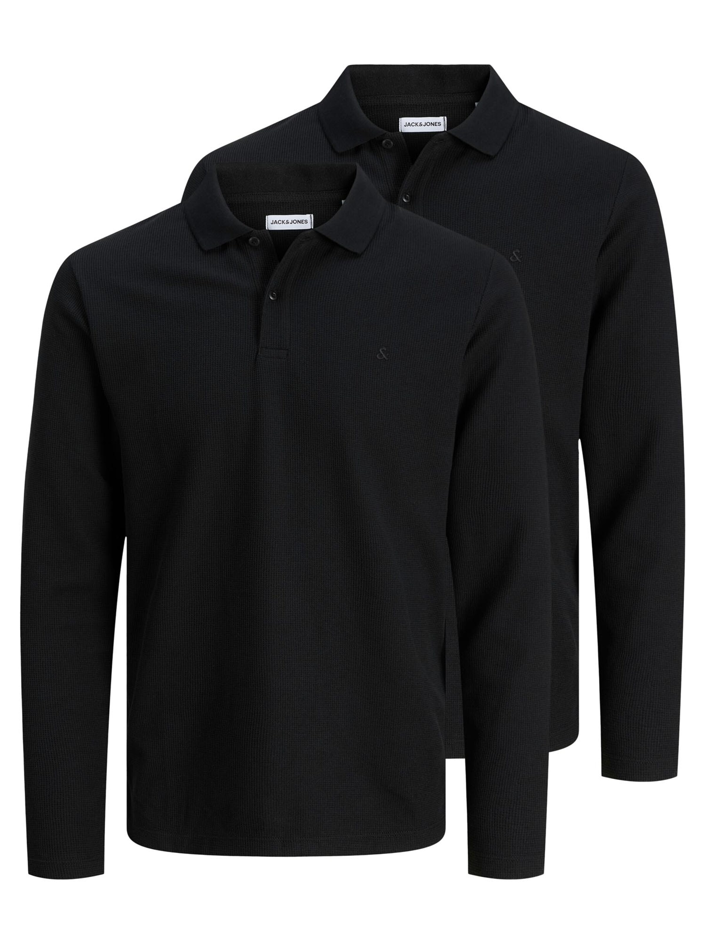JACK & JONES Shirt 'Austin'‌‌‌‌‌‌ in S/Regular in schwarz, Produktansicht