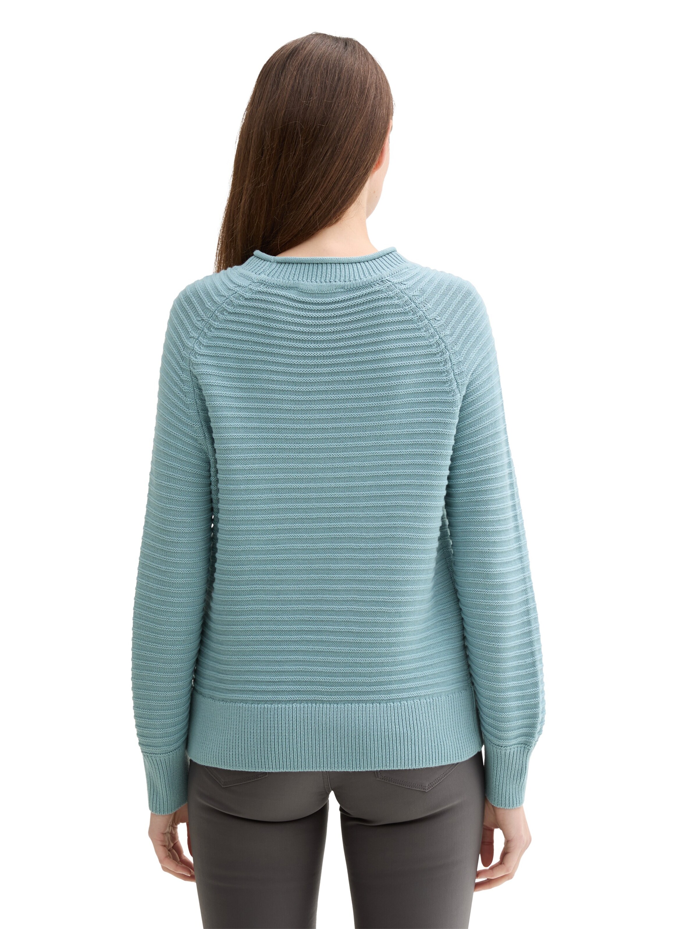 TOM TAILOR DENIM Sweater in Blue