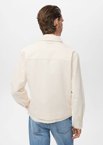 MANGO MAN Between-Season Jacket 'Lido' in Beige