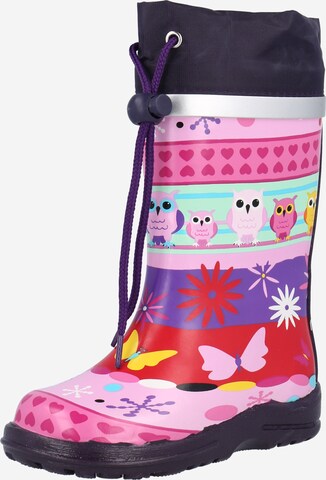 BECK Rubber boot in Mixed colours: front