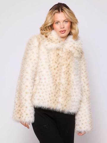 Veste mi-saison South Beach en beige : devant