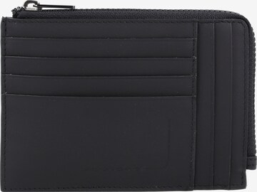 Piquadro Wallet in Black: front