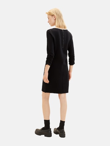 TOM TAILOR Dress in Black