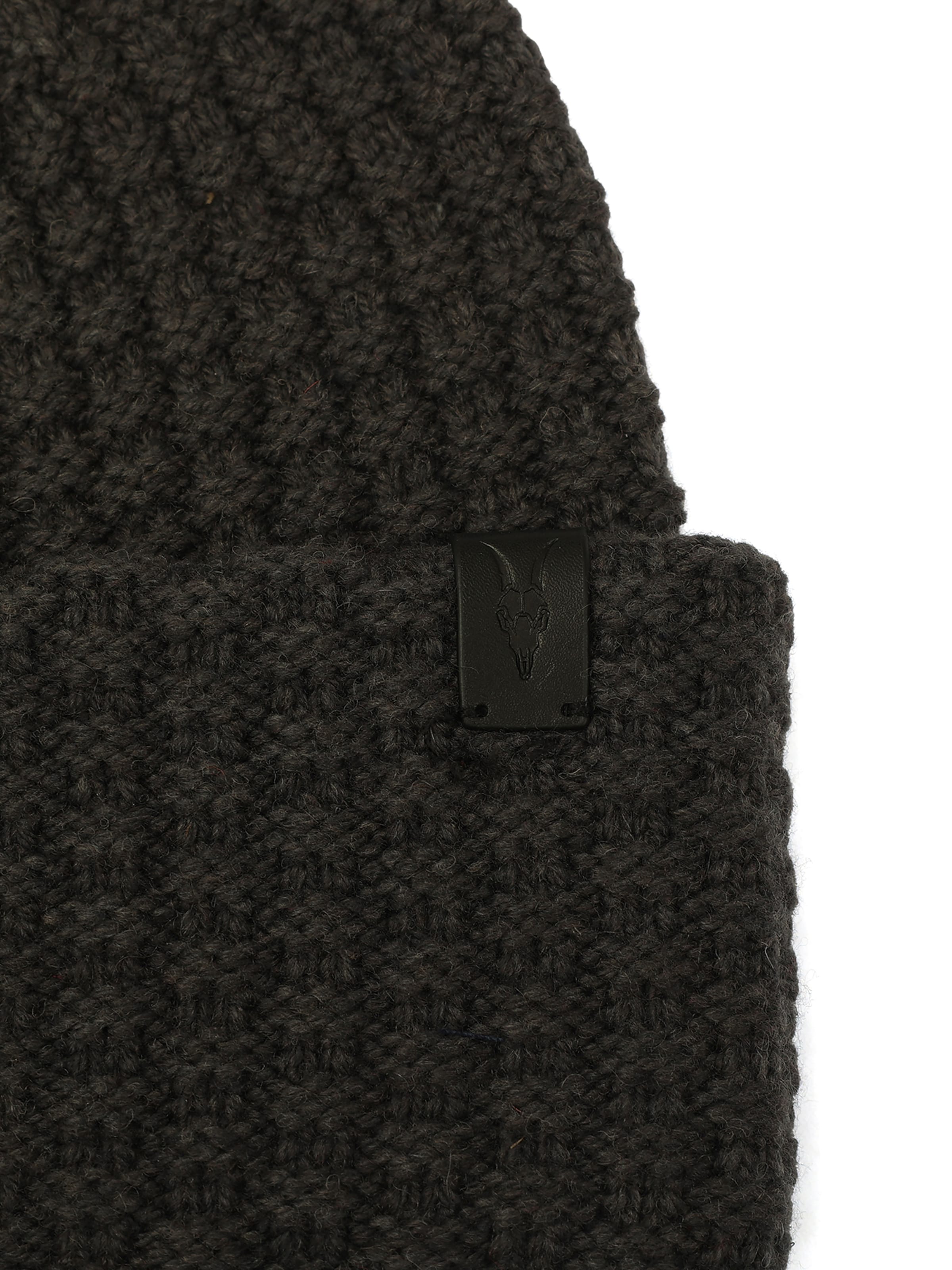 AllSaints Шапка 'Patton' в сиво