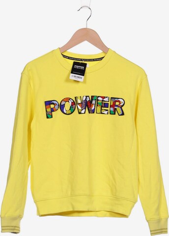 Desigual Sweatshirt & Zip-Up Hoodie in M in Yellow: front