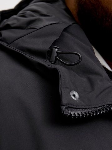 JACK & JONES Between-Seasons Parka in Black