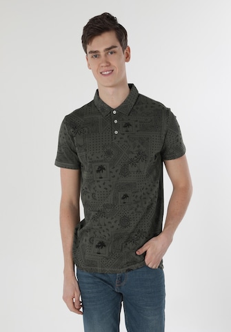 Colin's Shirt in Groen: voorkant