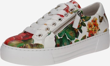 GABOR Sneakers 'Flower' in White: front