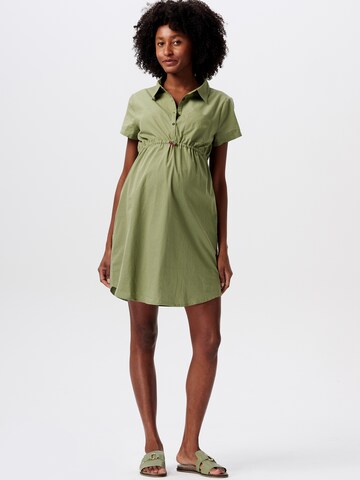 Esprit Maternity - Vestido camisero en verde