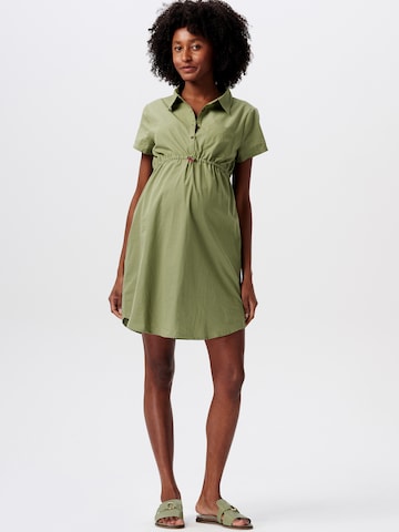 Esprit Maternity Shirt Dress in Green