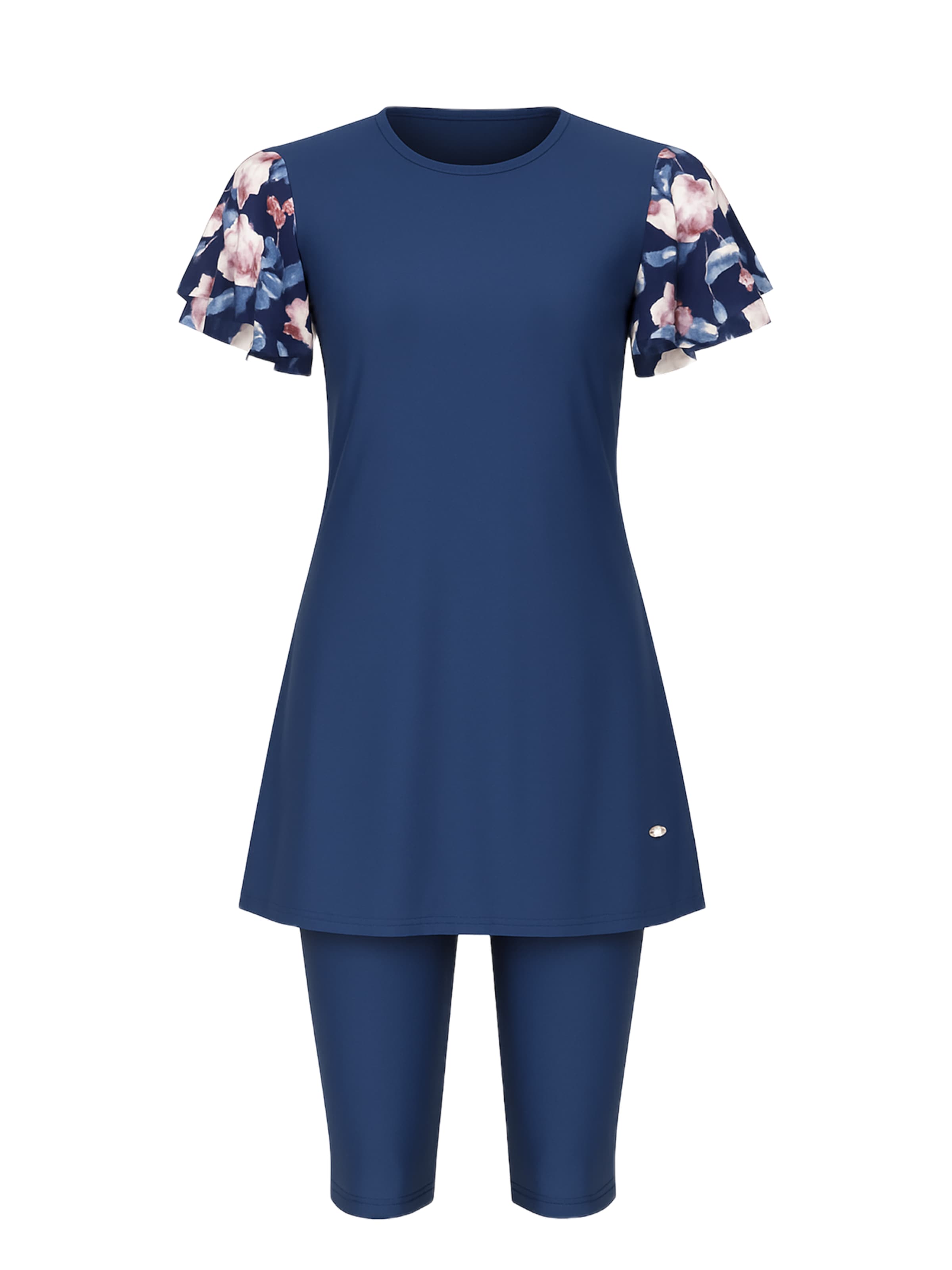 C&City Badpakjurk in Blauw: voorkant