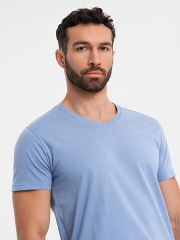 Ombre - Camiseta en azul