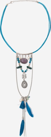 COLLEZIONE ALESSANDRO Kette 'Ida' in Blau: Vorderseite