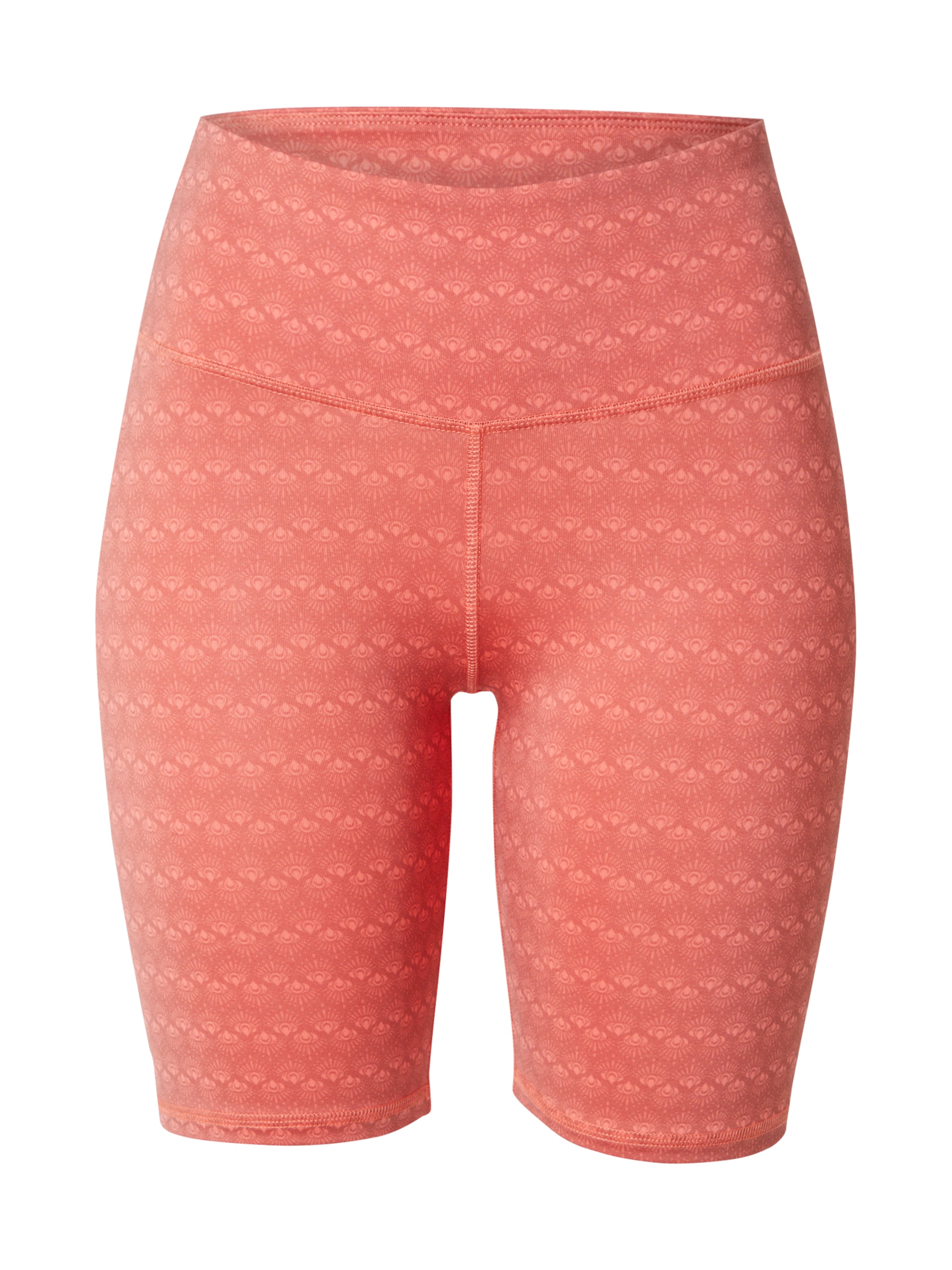 Skinny Pantalon de sport 'Sun Salutation' Hey Honey en orange : devant