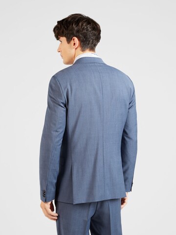 HUGO Slim fit Suit 'Arti Hesten232X' in Blue