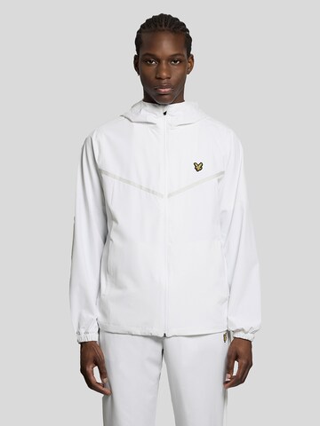 Lyle & Scott Tussenjas in Wit: voorkant
