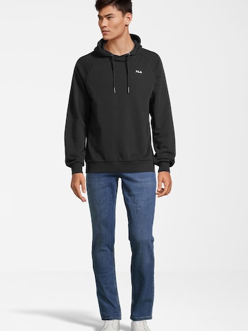 Effilé Sweat-shirt 'Braives' FILA en noir