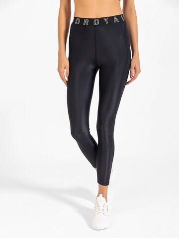 MOROTAI Slimfit Sportbroek 'ENERGY' in Zwart