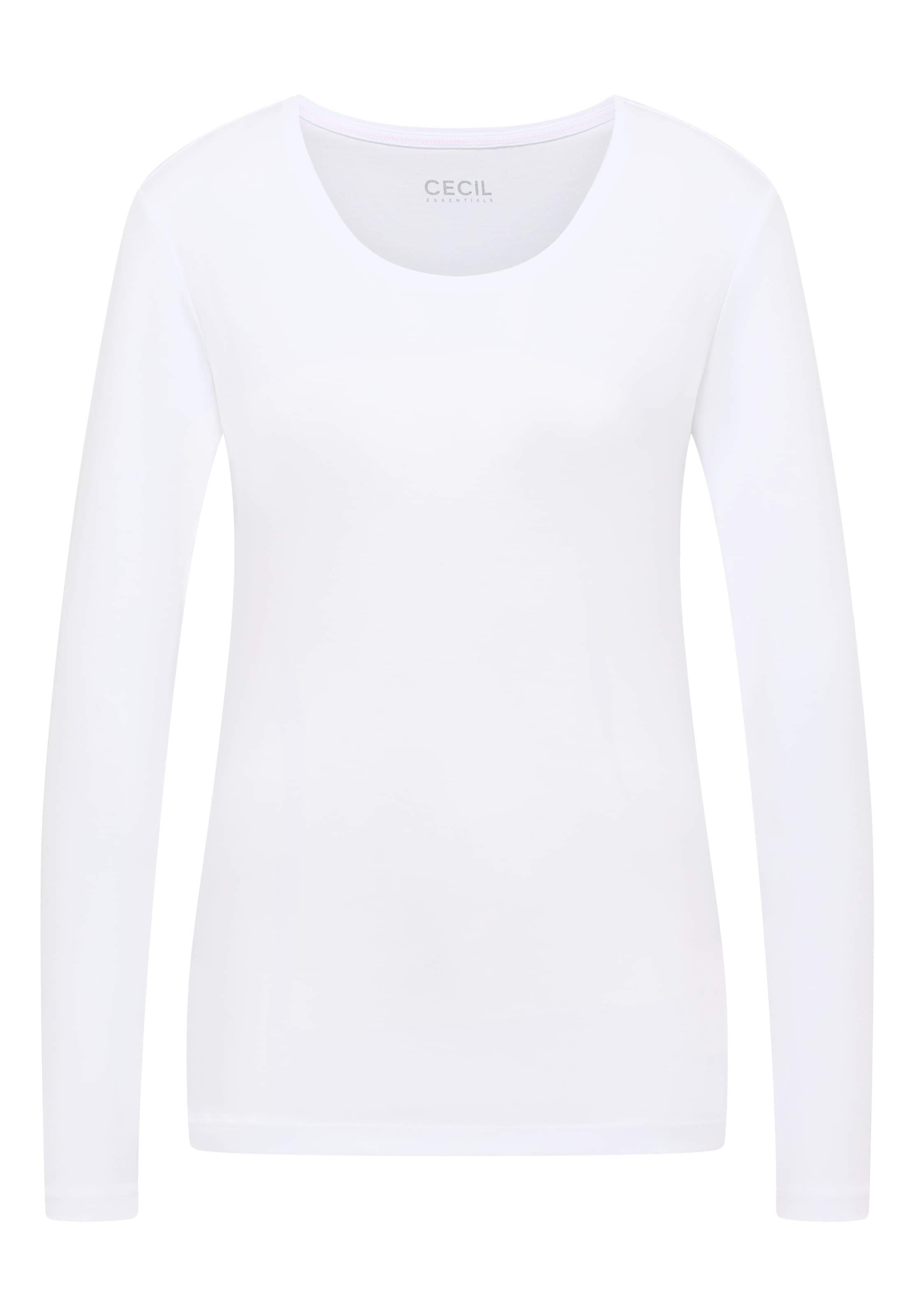 CECIL Shirt 'Pia' in White: front