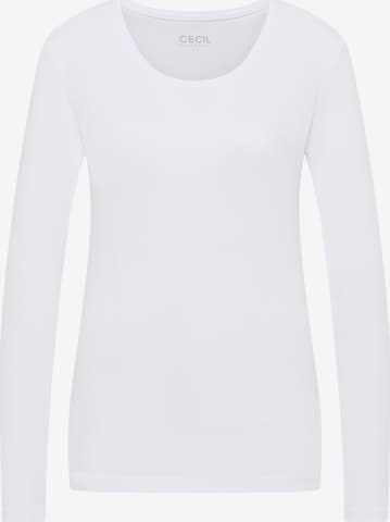 CECIL Shirt 'Pia' in White: front