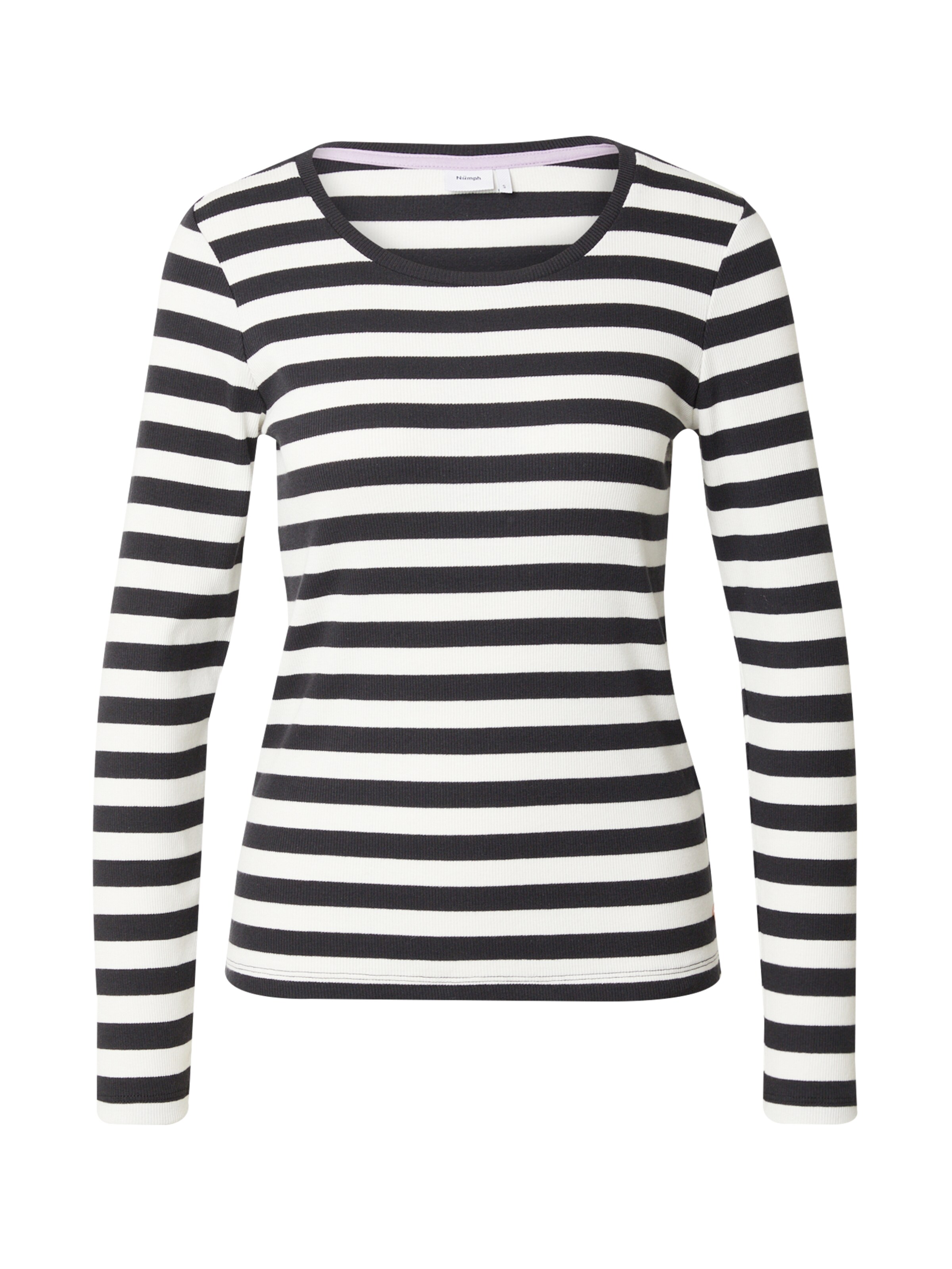 NÜMPH Shirt 'MIXIE' in Zwart: voorkant