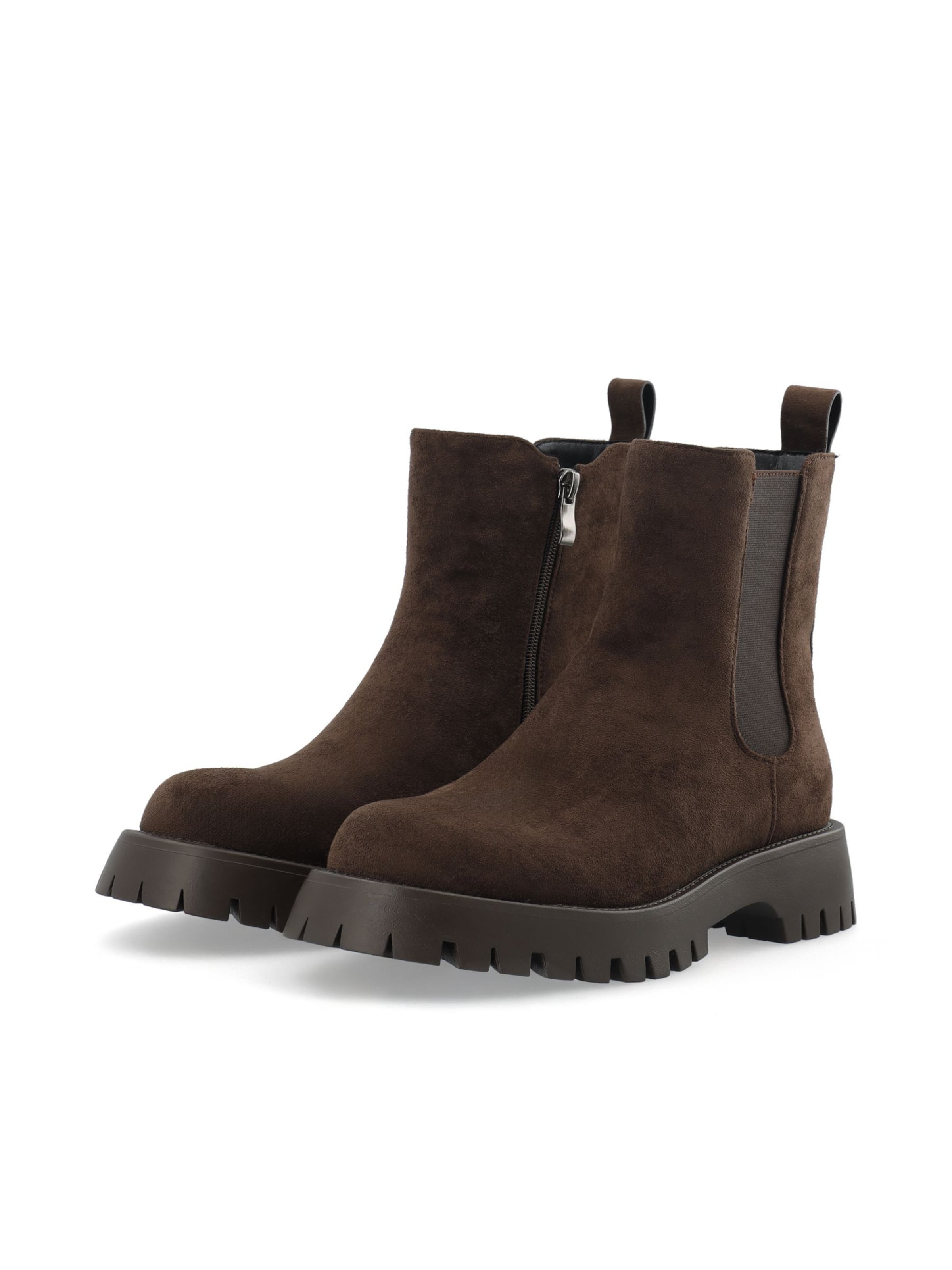 Bianco - Botas Chelsea 'ARCHIE' en marrón