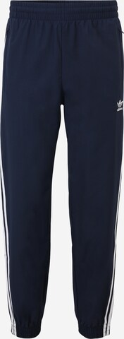 Effilé Pantalon ADIDAS ORIGINALS en bleu : devant