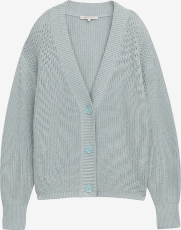 Cardigan TOM TAILOR DENIM en bleu : devant