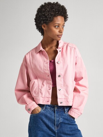 Pepe Jeans Between-Season Jacket 'TURNER CLR' in Pink: front