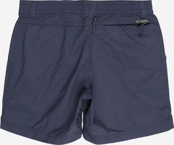 COLUMBIA Regular Sportshorts 'Silver Ridge' in Blau