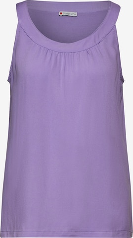 STREET ONE Top in Lila: voorkant