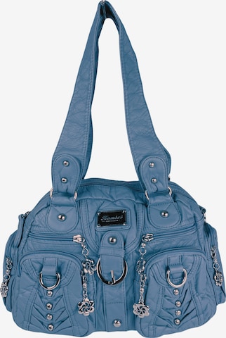 Kumixi - Bolso de mano en azul: frente