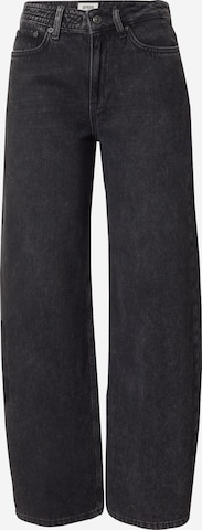 DRYKORNLoosefit Traperice 'Medley' - crna boja: prednji dio