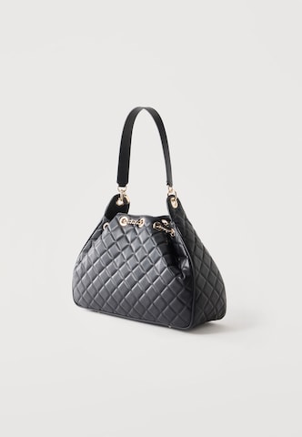 GUESS - Mala de bolsa 'JULIET' em preto