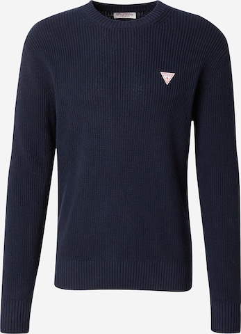 GUESS JEANS Pullover i blå: forside