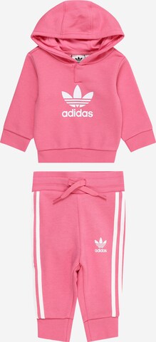 ADIDAS ORIGINALS Strój do biegania 'Adicolor' w kolorze różowy: przód