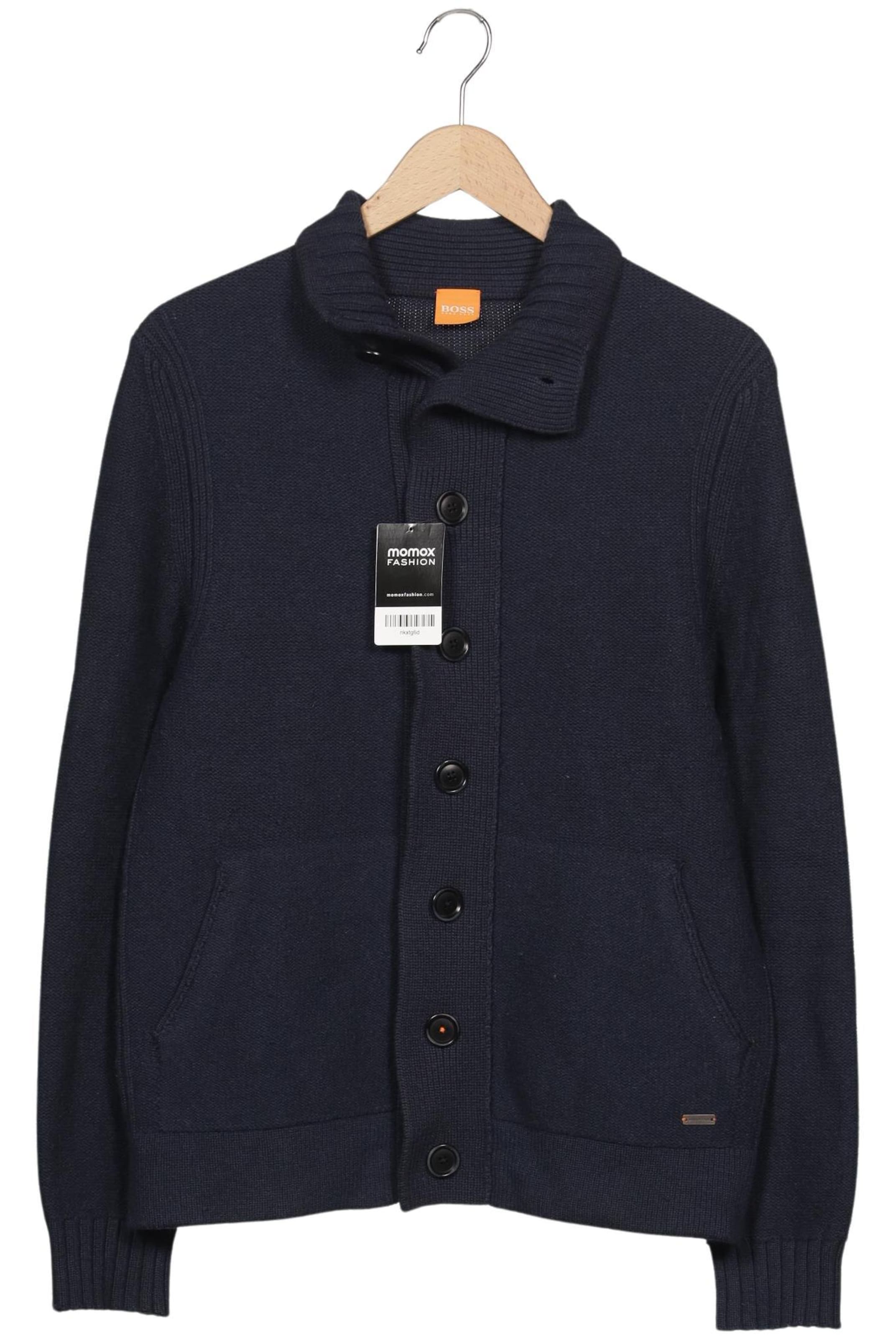 BOSS Orange Strickjacke in M in marine, Produktansicht