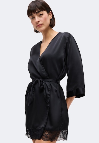 ETAM Dressing gown 'Desire' in Black