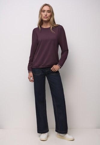 STREET ONE Sweatshirt in Purple