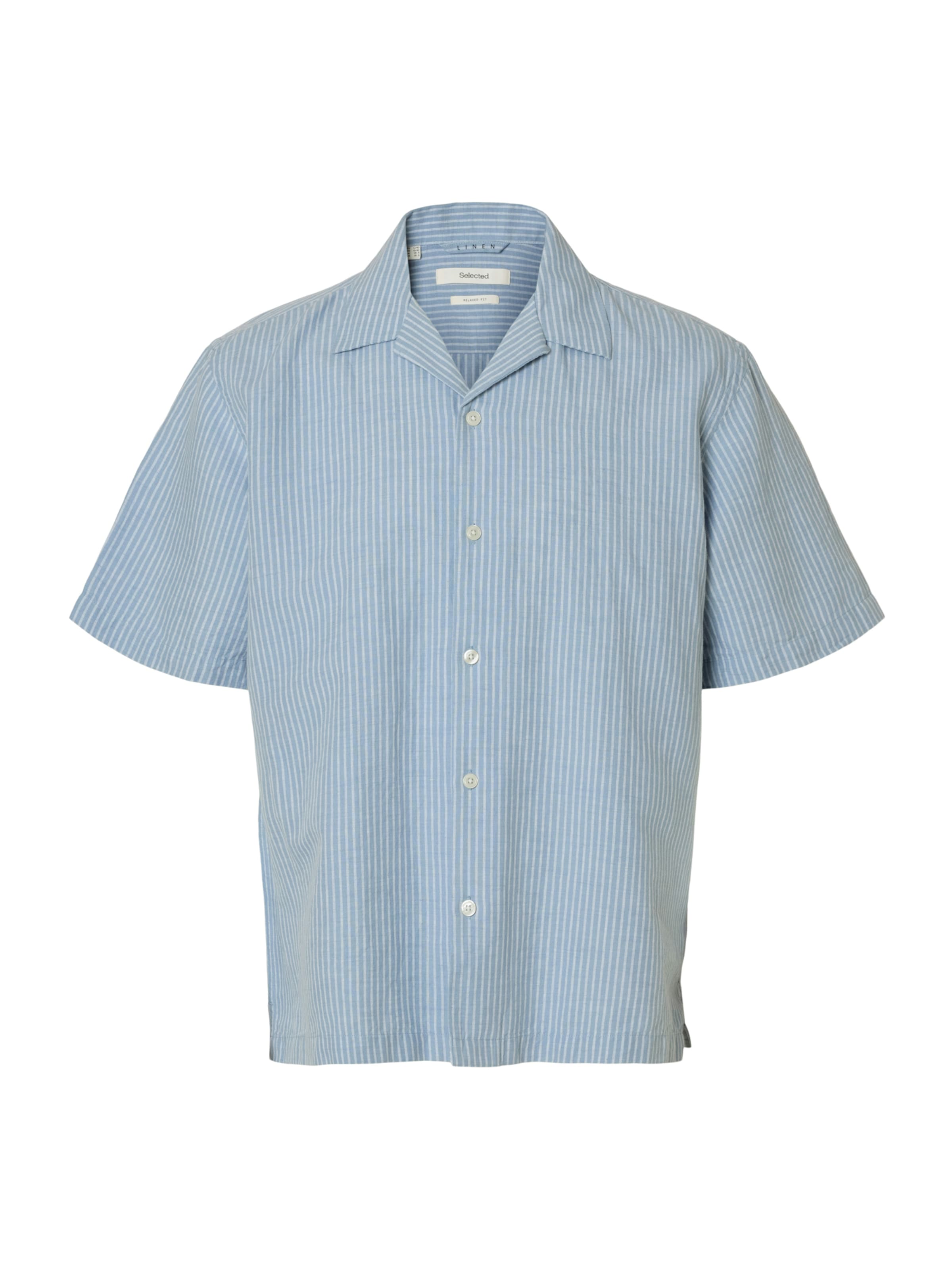 SELECTED Skjorte 'SLHClay' i blå: forside