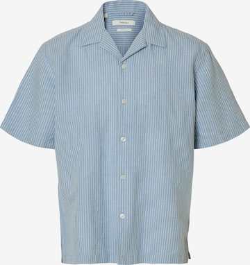 SELECTED Skjorte 'SLHClay' i blå: forside