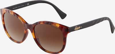 Ralph Lauren Lunettes de soleil '0RA5279' en marron / cognac / or, Vue avec produit