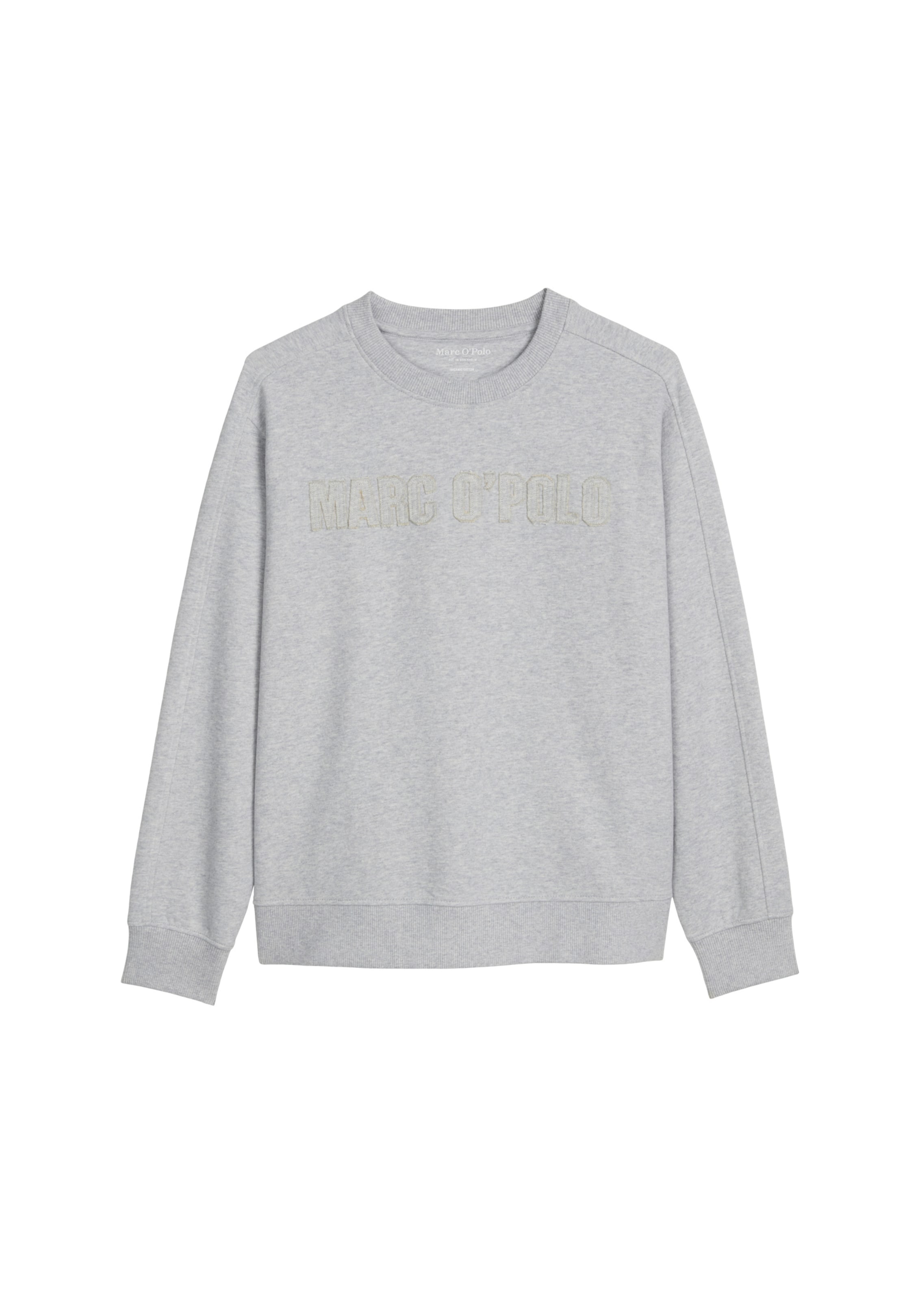 Marc O'Polo Sweatshirt in Grey: front