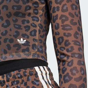 T-shirt ADIDAS ORIGINALS en marron