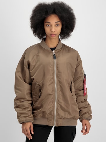 Veste mi-saison 'Ma-1' ALPHA INDUSTRIES en marron