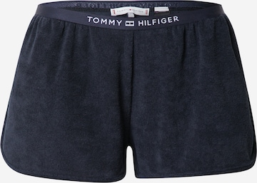 Tommy Hilfiger UnderwearPidžama hlače 'TERRY' - plava boja: prednji dio