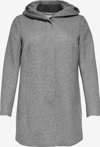 Manteau mi-saison 'Sedona' ONLY Carmakoma en gris : devant