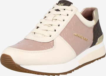 MICHAEL Michael Kors Låg sneaker 'ALLIE TRAINER' i beige: framsida