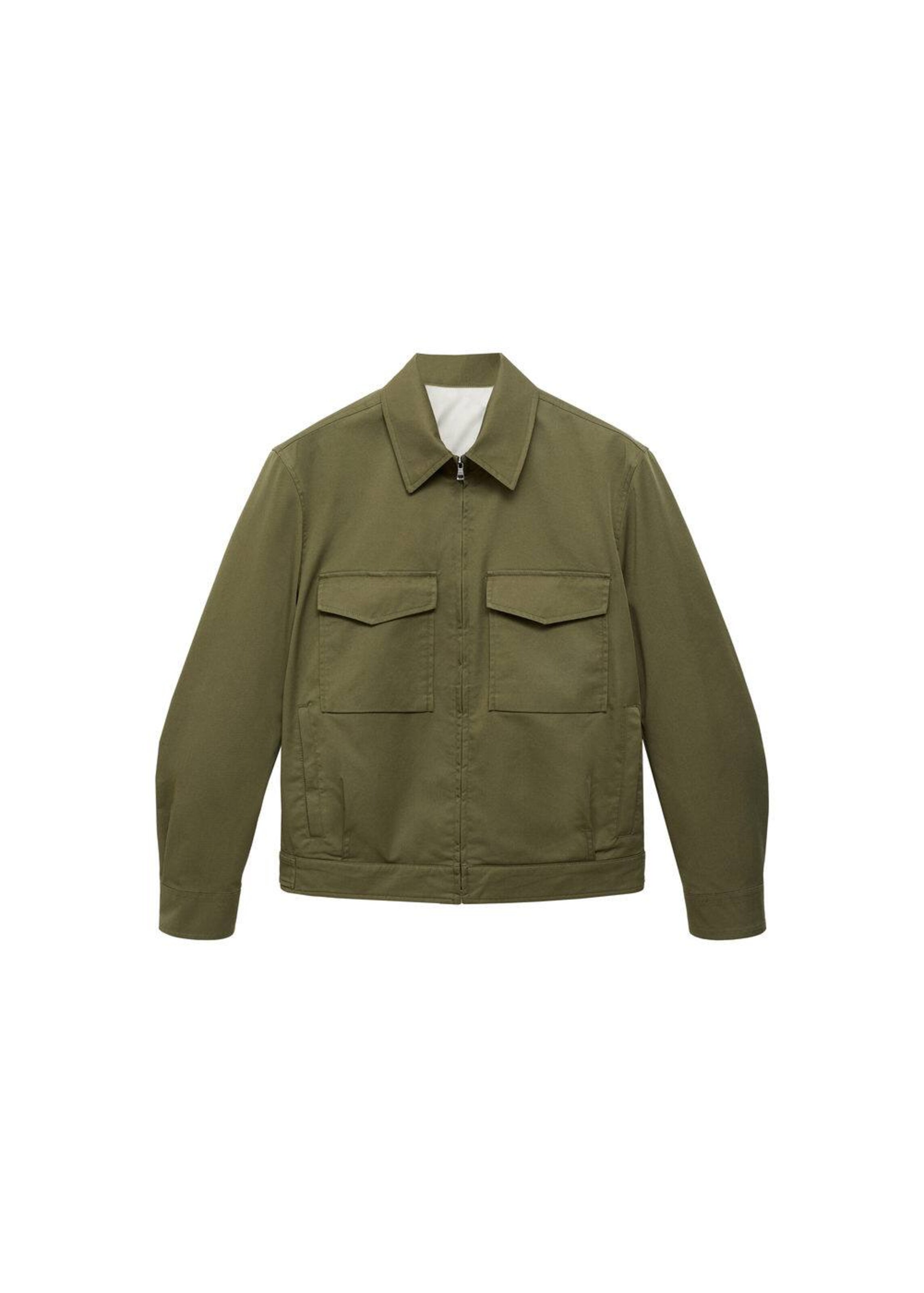 MANGO MAN Between-Season Jacket 'Curano' in Olive, Item view